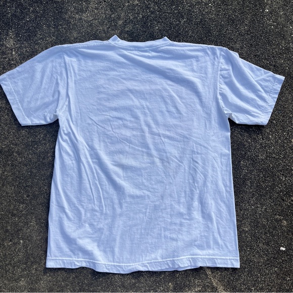 Vintage White and Red Custom Built Racing T-shirt Size XL Used great condition - Picture 4 of 4